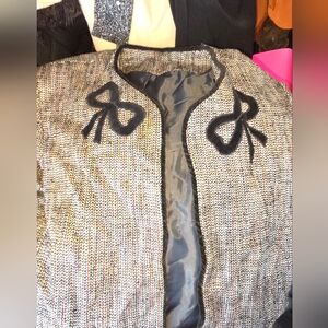 Elegant Black and Gray Women's Jacket